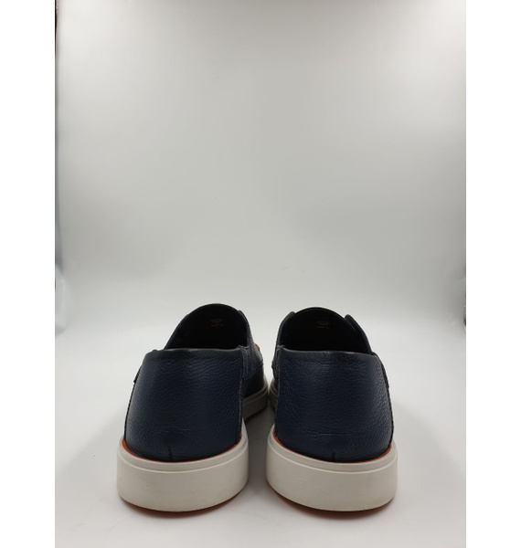 Мокасины • Santoni • Темно-синий