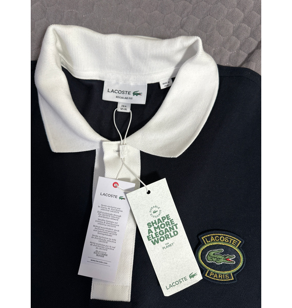 Поло • Lacoste • Черный