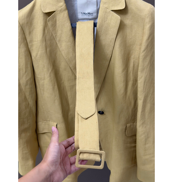 Пиджак • 'S Max Mara • Горчичный