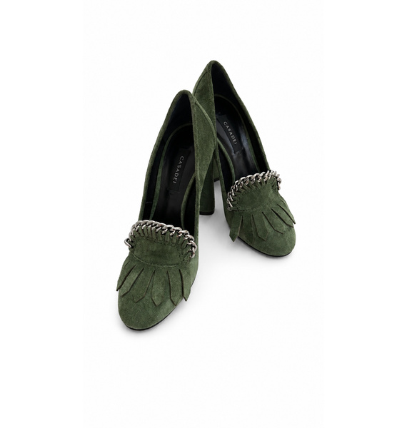 Туфли • Casadei • Зеленый