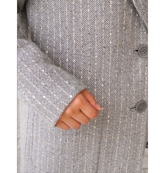 Пальто • TWINSET • Серый