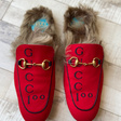 Мюли • Gucci • Красный