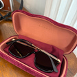 Солнцезащитные очки • Gucci Eyewear • Черный