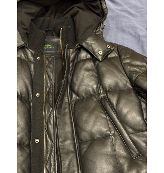 Пуховик • Lacoste • Черный