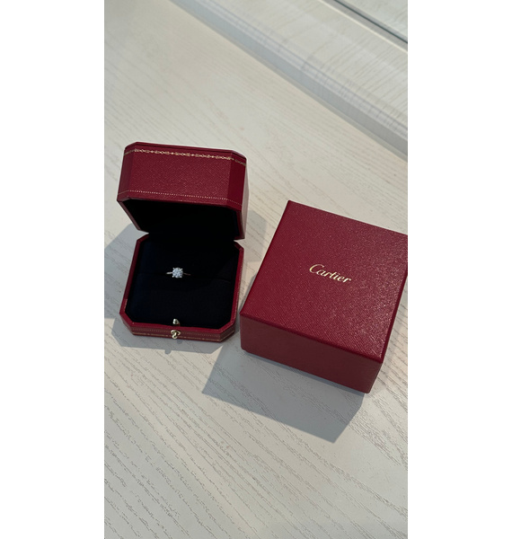 Кольцо • Cartier • Белый