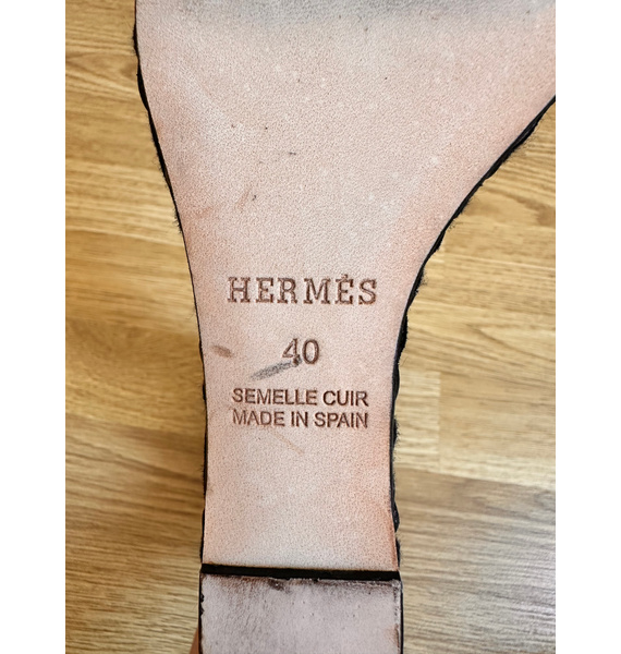Босоножки • Hermès • Черный