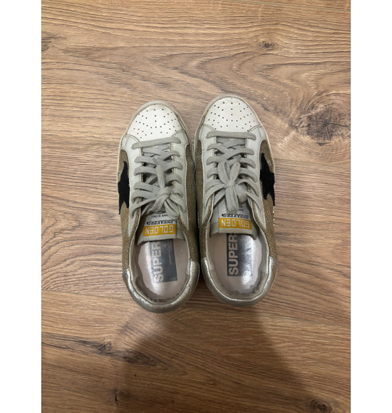 Кеды • Golden Goose • Серебряный