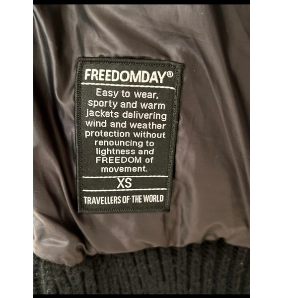 Пуховик • FREEDOMDAY • Черный