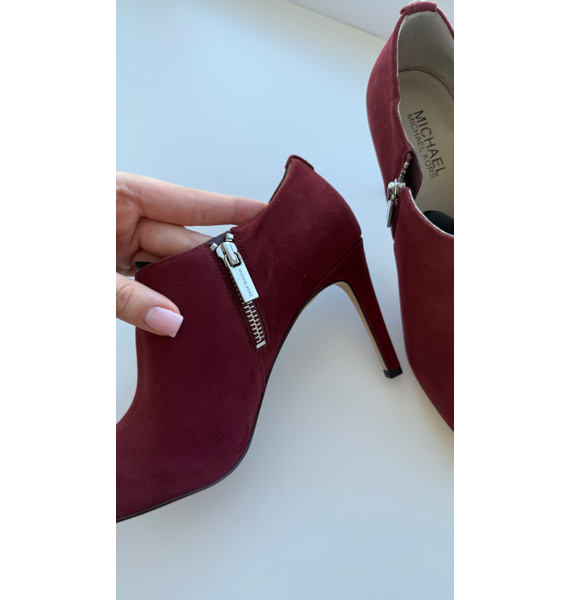 Ботильоны • Michael Kors • Бордовый
