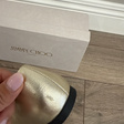Балетки • Jimmy Choo • Золотой