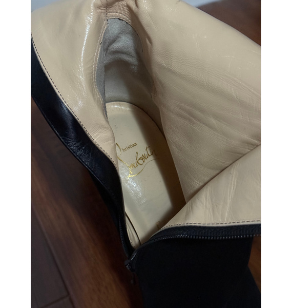 Ботфорты • Christian Louboutin • Черный