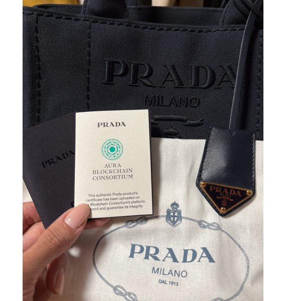 Сумка • Prada • Темно-синий