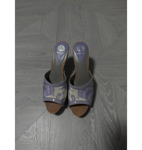 Мюли • Versace • Фиолетовый