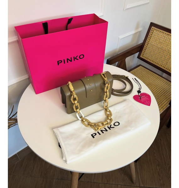 Сумка • PINKO • Хаки