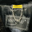 Шуба • MANZARI • Черный