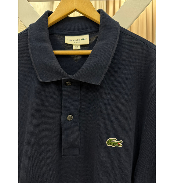 Поло • Lacoste • Темно-синий