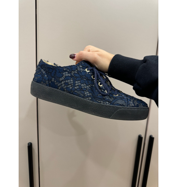 Кеды • Chanel • Темно-синий