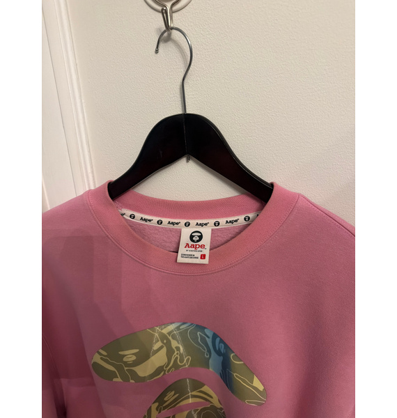 Толстовка • AAPE BY *A BATHING APE® • Розовый
