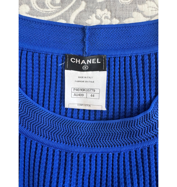 Топ • Chanel • Голубой