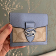 Кошелек • Coach • Голубой