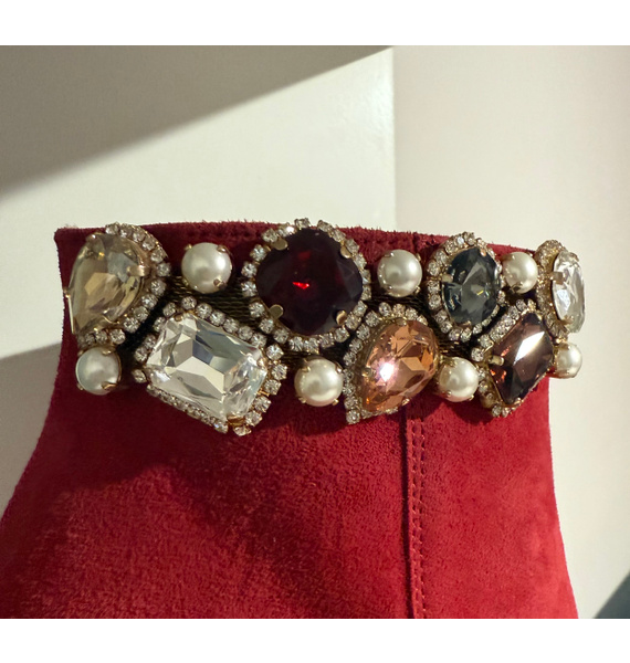 Ботильоны • Osvaldo Rossi • Красный