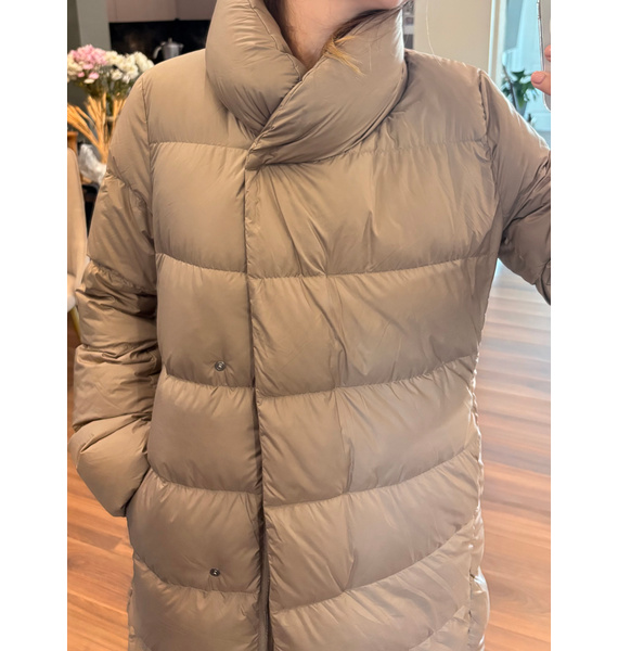 Пуховик • UNIQLO • Бежевый