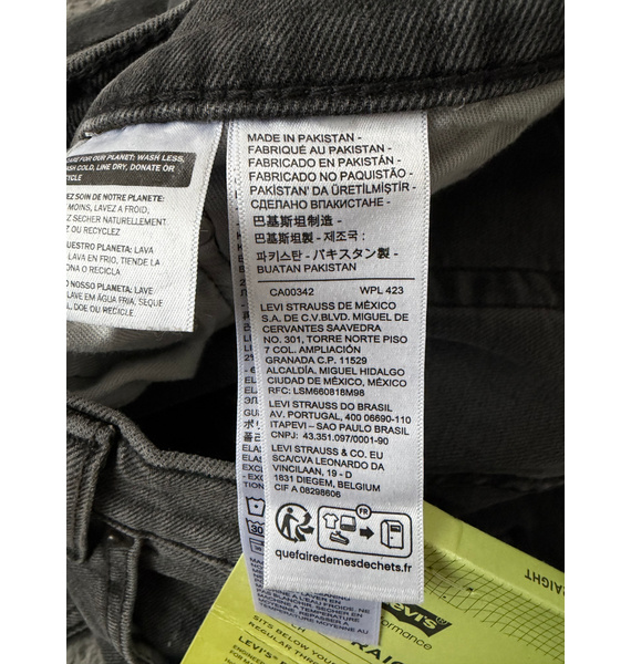 Джинсы • Levi's • Серый