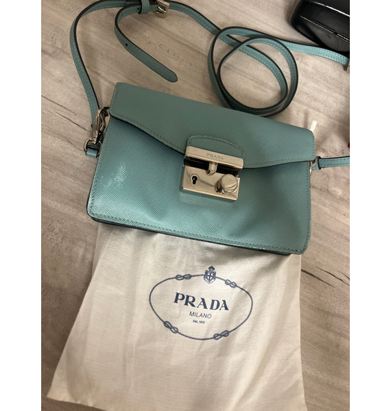 Сумка • Prada • Бирюзовый