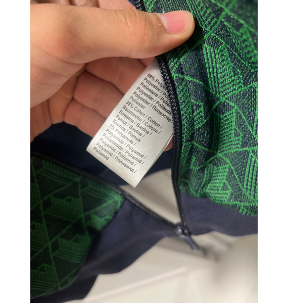Толстовка • Lacoste • Зеленый
