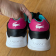 Кроссовки • Lacoste • Черный