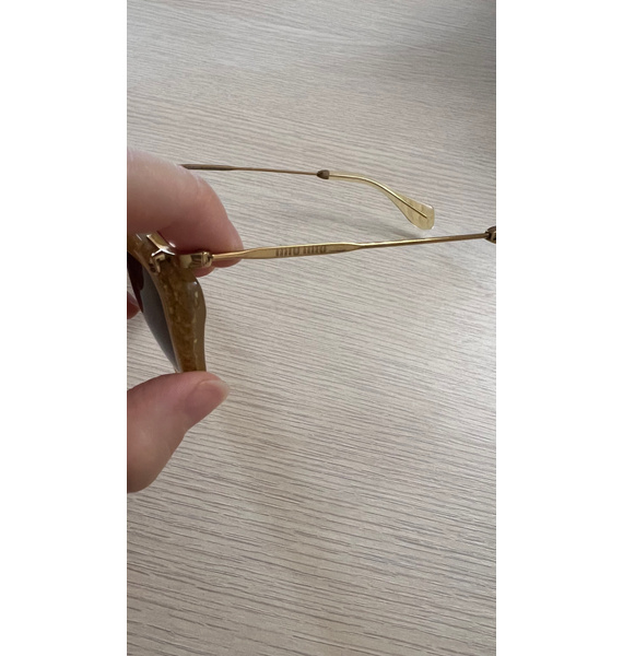 Очки • Miu Miu Eyewear • Желтый