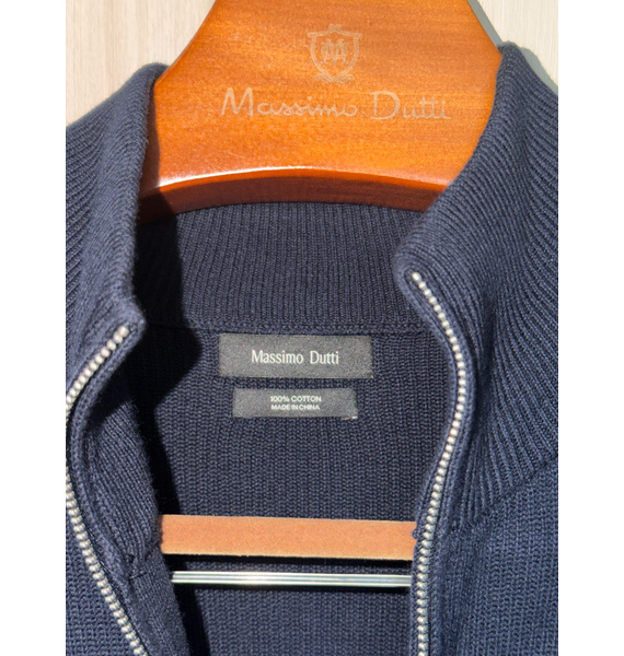 Кардиган • Massimo Dutti • Темно-синий