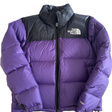 Пуховик • The North Face • Фиолетовый