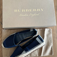 Эспадрильи • Burberry • Темно-синий