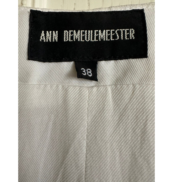 Платье • Ann Demeulemeester • Белый