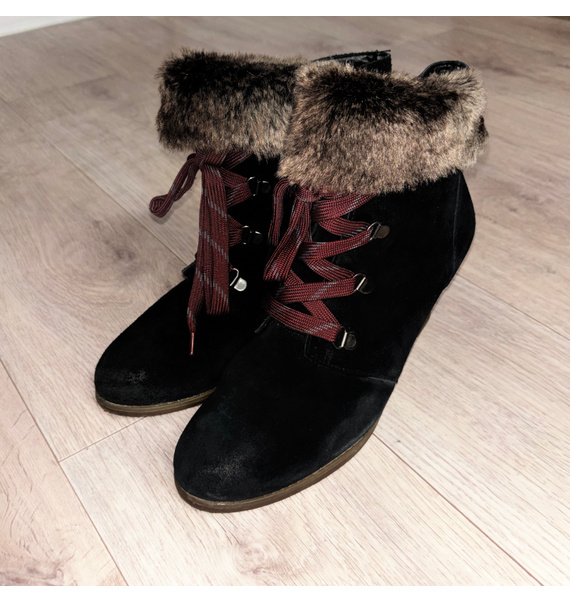 Ботинки • Clarks • Черный