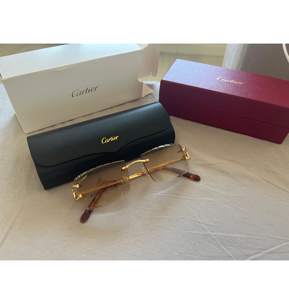 Очки • Cartier Eyewear • Золотой