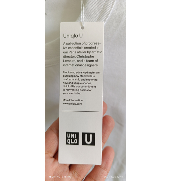Футболка • UNIQLO • Белый