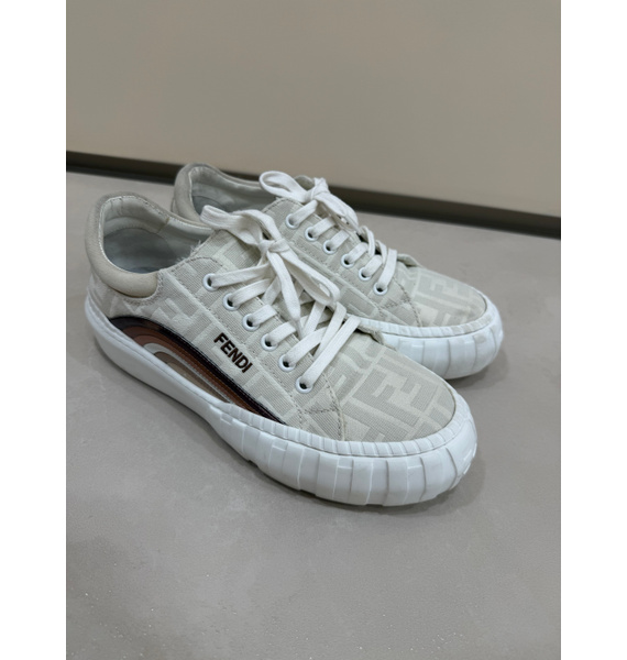 Кроссовки • Fendi • Бежевый
