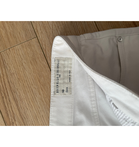 Джинсы • Brunello Cucinelli • Белый