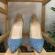 Туфли • Christian Louboutin • Серебряный