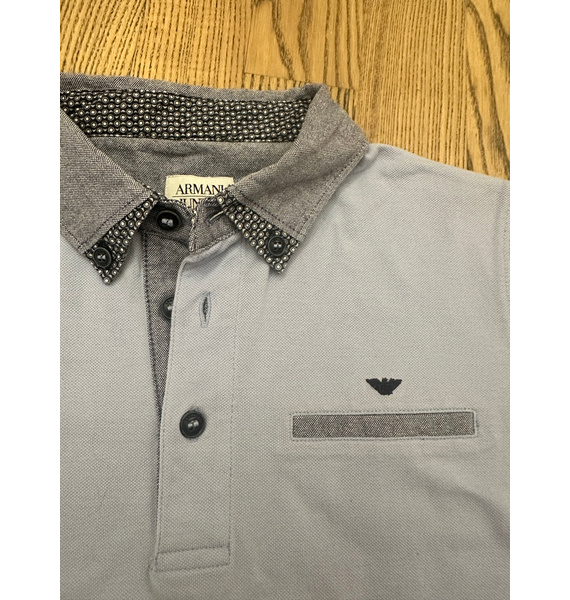 Поло • Armani Jeans • Голубой
