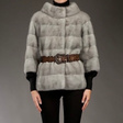 Шуба • Fendi • Серый