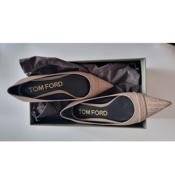 Балетки • TOM FORD • Бежевый