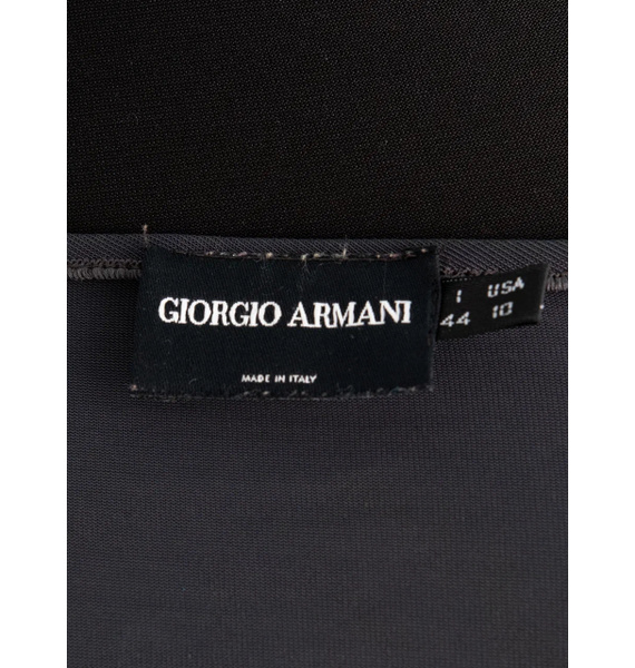 Топ • Giorgio Armani • Тёмно-серый