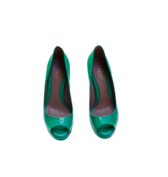 Туфли • Gucci • Зеленый