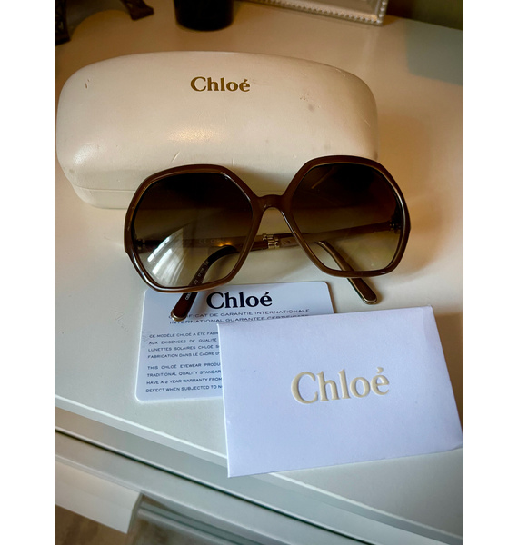 Очки • Chloé Eyewear • Коричневый