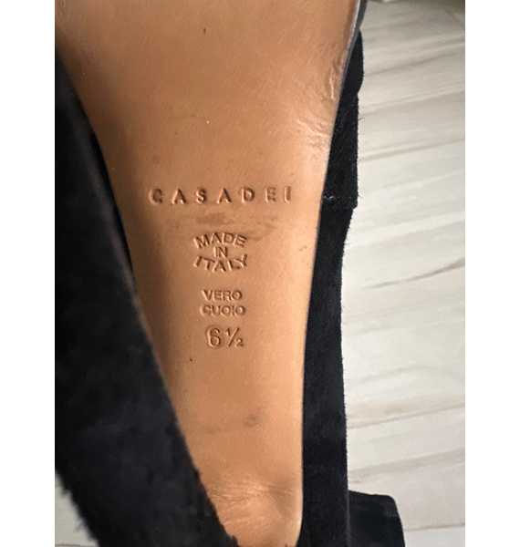 Ботильоны • Casadei • Черный