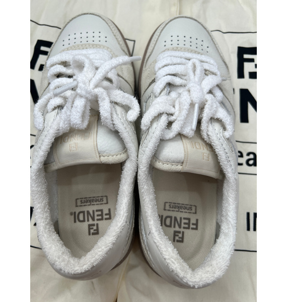 Кроссовки • Fendi • Бежевый