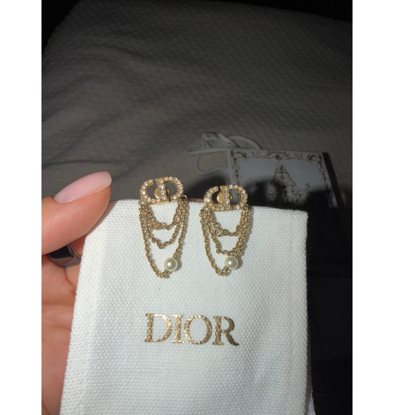 Серьги • Christian Dior • Золотой